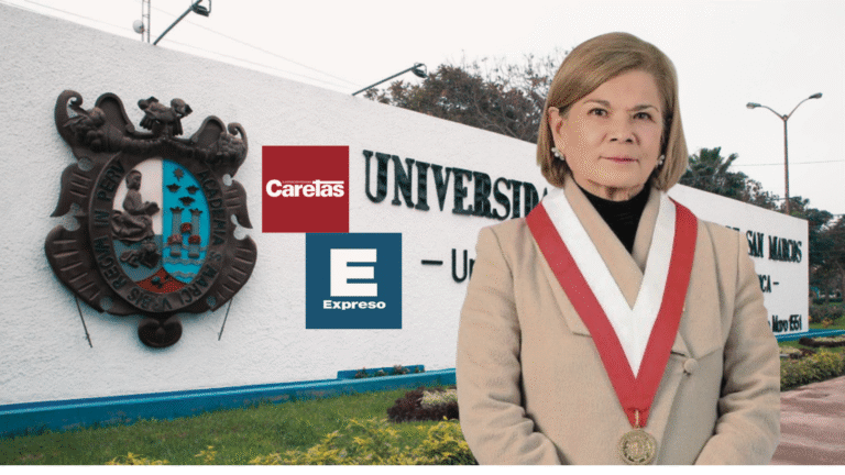 Universidad Nacional Mayor de San Marcos gastó 14 mil soles en reportaje sobre los “logros” de Jerí Ramón