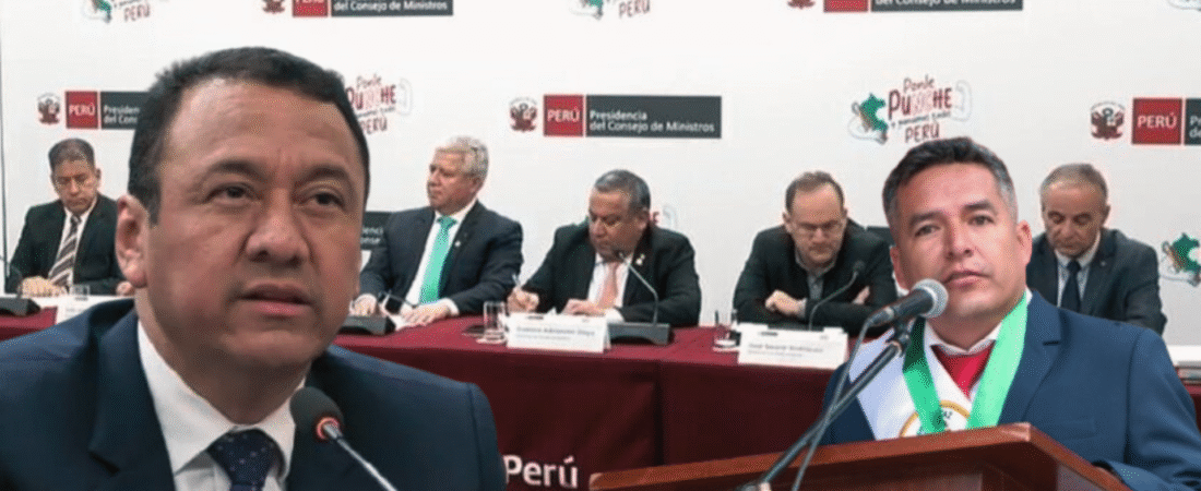 Es falso que el alcalde de Pataz no pueda participar en una conferencia de prensa
