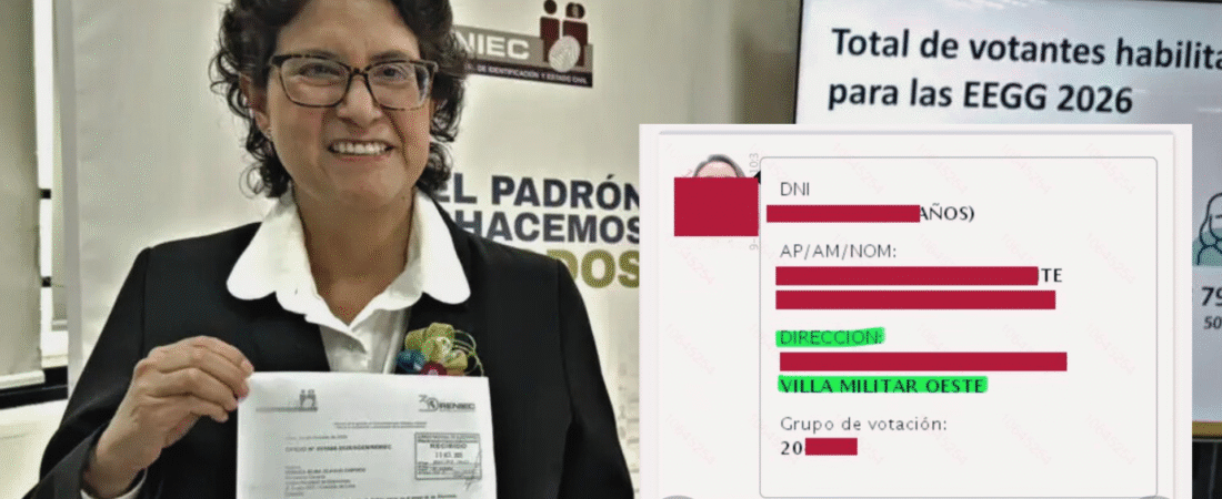 Es falso que no se expusieron datos personales